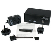 StarTech 2 Port Dual DVI USB KVM Switch with Audio & USB 2.0 Hub | SV231DD2DUA Switches Startech