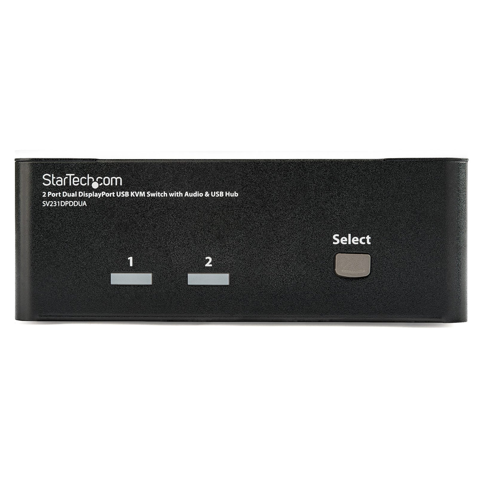 StarTech 2 Port Dual DisplayPort USB KVM Switch with Audio & USB 2.0 Hub | SV231DPDDUA Switches Startech
