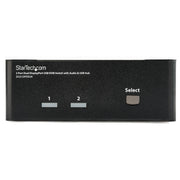 StarTech 2 Port Dual DisplayPort USB KVM Switch with Audio & USB 2.0 Hub | SV231DPDDUA Switches Startech