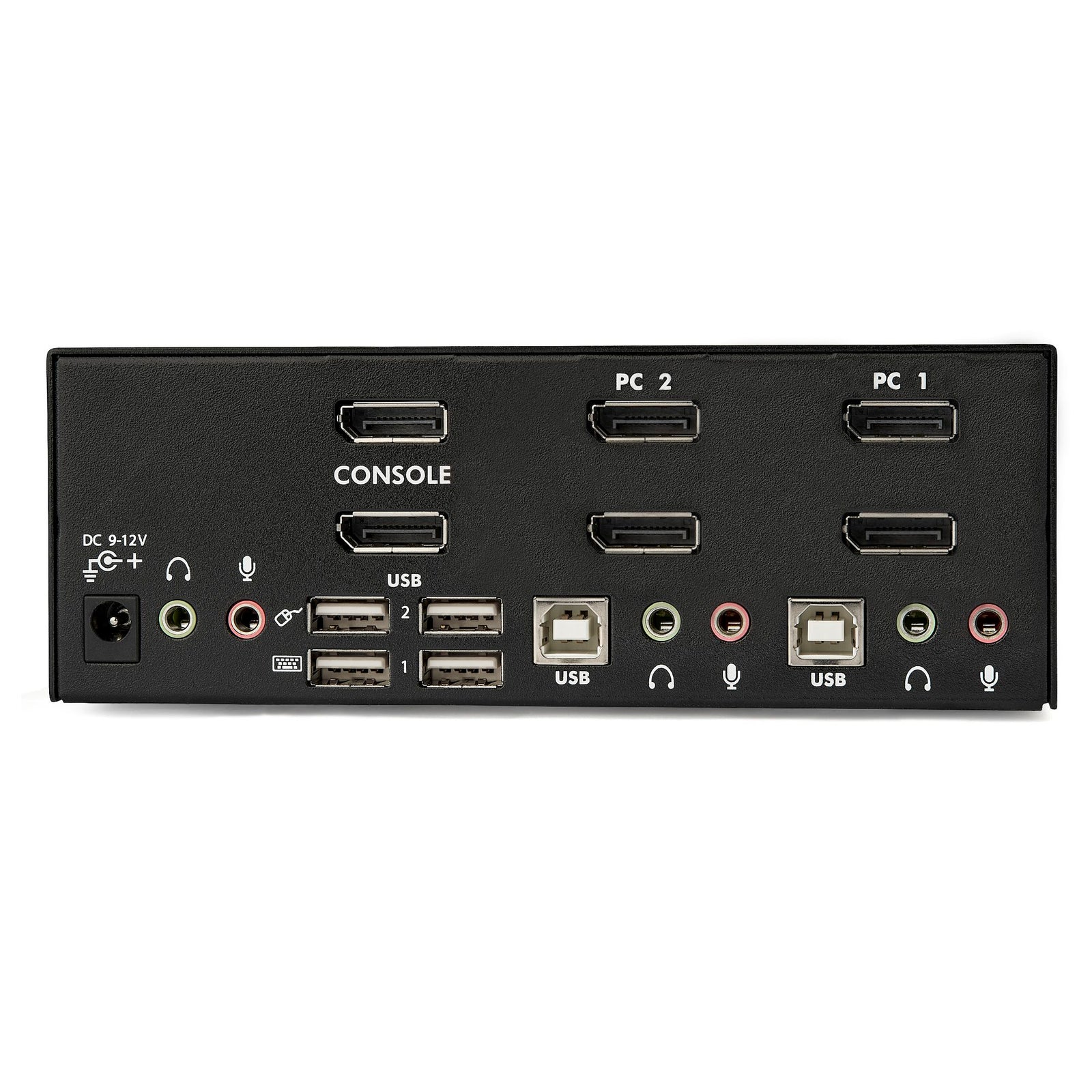 StarTech 2-Port DisplayPort Dual-Monitor KVM Switch, 4K 60Hz | SV231DPDDUA2 Switches Startech