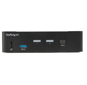 StarTech 2 Port DisplayPort KVM Switch, 4K 60Hz | SV231DPU34K Switches Startech
