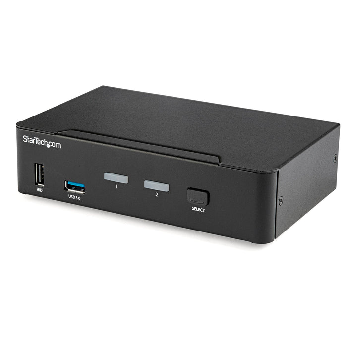 StarTech 2 Port DisplayPort KVM Switch, 4K 60Hz | SV231DPU34K Switches Startech