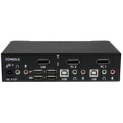 StarTech 2 Port Professional USB DisplayPort KVM Switch with Audio | SV231DPUA Switches Startech