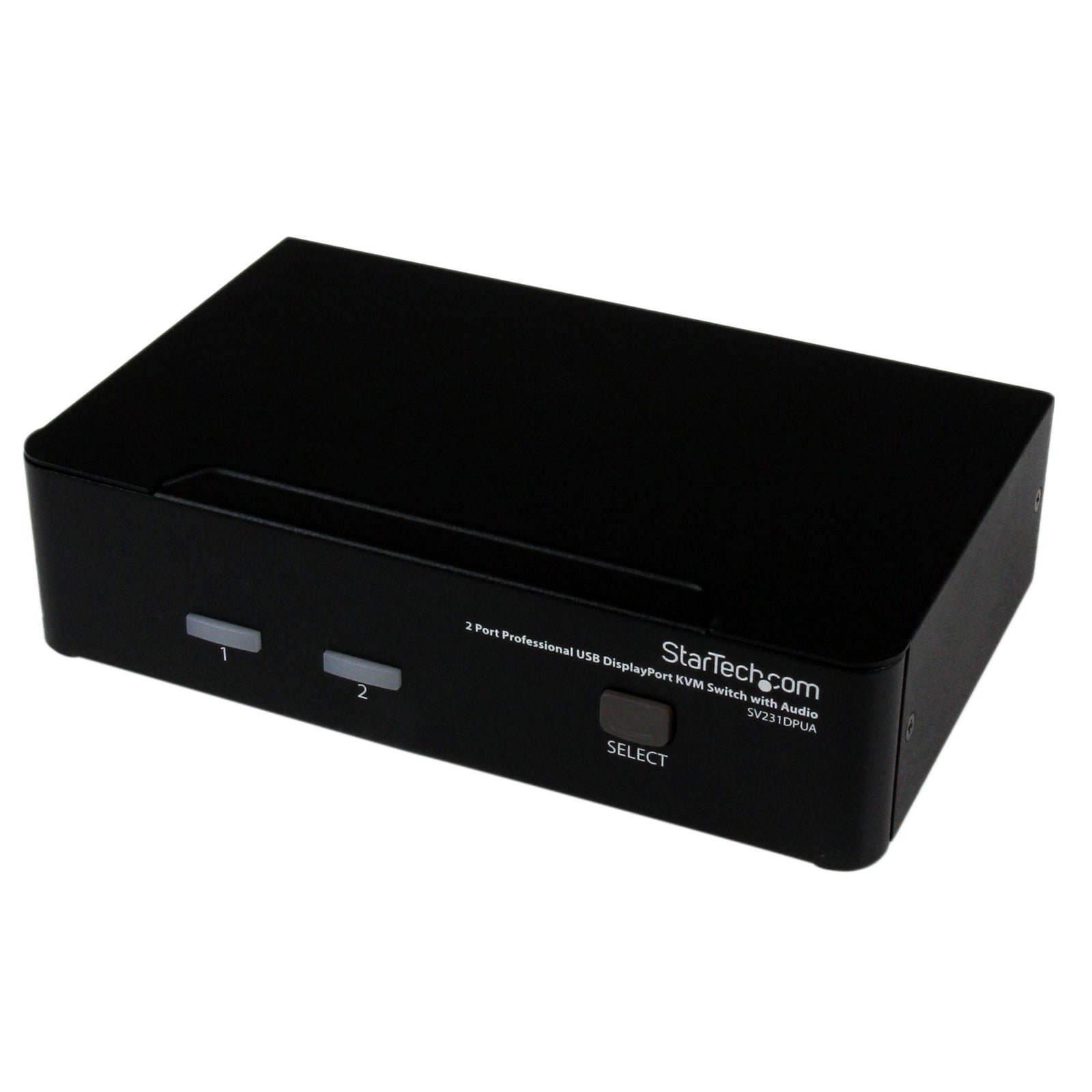 StarTech 2 Port Professional USB DisplayPort KVM Switch with Audio | SV231DPUA Switches Startech