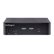 StarTech 2-Port USB-C KVM Switch, Single 4K 60Hz DisplayPort Monitor | SV231DPUCA Switches Startech