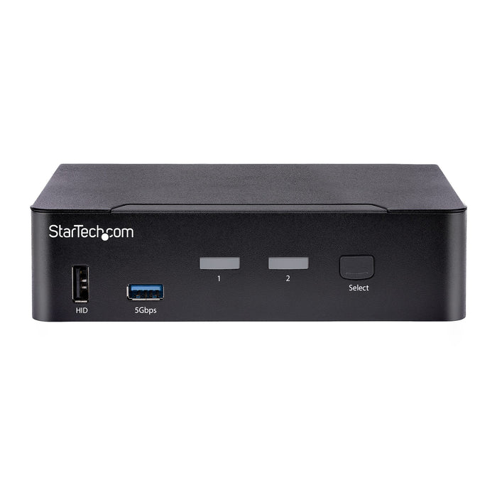 StarTech 2-Port USB-C KVM Switch, Single 4K 60Hz DisplayPort Monitor | SV231DPUCA StarTech KVM Switches Startech