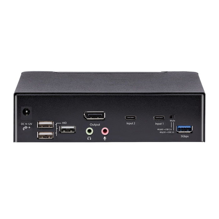 StarTech 2-Port USB-C KVM Switch, Single 4K 60Hz DisplayPort Monitor | SV231DPUCA StarTech KVM Switches Startech