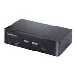 StarTech 2-Port USB-C KVM Switch, Single 4K 60Hz DisplayPort Monitor | SV231DPUCA