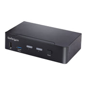 StarTech 2-Port USB-C KVM Switch, Single 4K 60Hz DisplayPort Monitor | SV231DPUCA Switches Startech