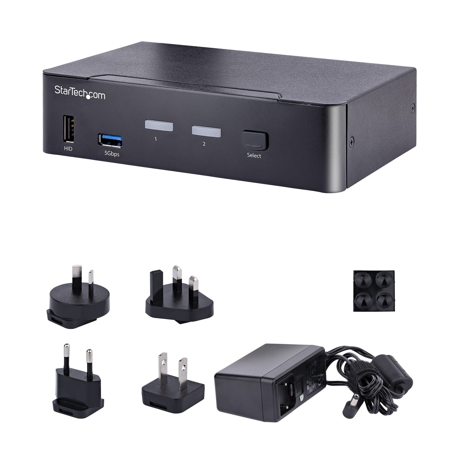 StarTech 2-Port USB-C KVM Switch, Single 4K 60Hz DisplayPort Monitor | SV231DPUCA Switches Startech
