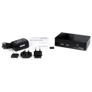 StarTech 2 Port High Resolution USB DVI Dual Link KVM Switch with Audio | SV231DVIUAHR Switches Startech