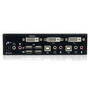 StarTech 2 Port High Resolution USB DVI Dual Link KVM Switch with Audio | SV231DVIUAHR Switches Startech