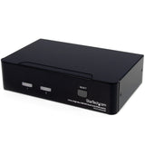 StarTech 2 Port High Resolution USB DVI Dual Link KVM Switch with Audio | SV231DVIUAHR