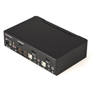 StarTech 2 Port USB HDMI KVM Switch with Audio and USB 2.0 Hub | SV231HDMIUA Switches Startech