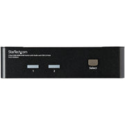 StarTech 2 Port USB HDMI KVM Switch with Audio and USB 2.0 Hub | SV231HDMIUA Switches Startech