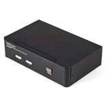 StarTech 2 Port USB HDMI KVM Switch with Audio and USB 2.0 Hub | SV231HDMIUA