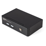 StarTech 2 Port USB HDMI KVM Switch with Audio and USB 2.0 Hub | SV231HDMIUA Switches Startech