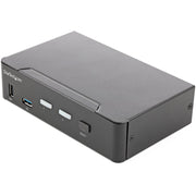 StarTech 2 Port HDMI KVM Switch, Single Monitor 4K 60Hz Ultra HD HDR | SV231HU34K6 Switches Startech