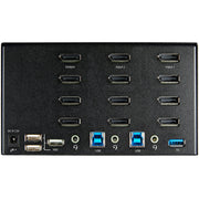 StarTech 2 Port Quad Monitor DisplayPort KVM Switch - 4K 60Hz UHD HDR | SV231QDPU34K Switches Startech