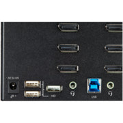 StarTech 2 Port Quad Monitor DisplayPort KVM Switch - 4K 60Hz UHD HDR | SV231QDPU34K Switches Startech