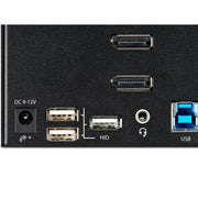 StarTech 2 Port Triple Monitor DisplayPort KVM Switch, 4K 60Hz UHD HDR | SV231TDPU34K Switches Startech