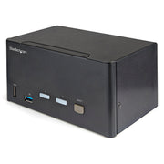 StarTech 2 Port Triple Monitor DisplayPort KVM Switch, 4K 60Hz UHD HDR | SV231TDPU34K Switches Startech