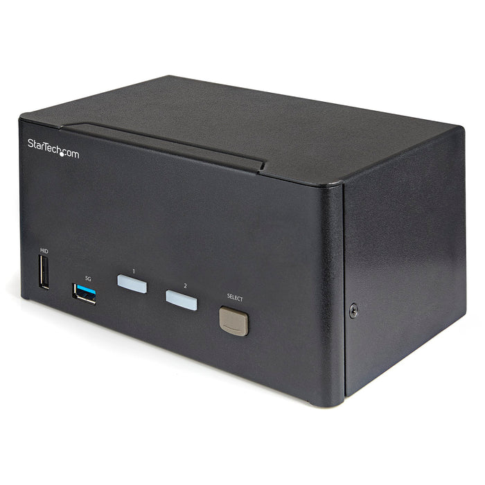 StarTech 2 Port Triple Monitor DisplayPort KVM Switch, 4K 60Hz UHD HDR | SV231TDPU34K Switches Startech