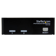 StarTech 2 Port Professional USB KVM Switch Kit with Cables | SV231USBGB Switches Startech