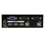 StarTech 2 Port Professional USB KVM Switch Kit with Cables | SV231USBGB Switches Startech