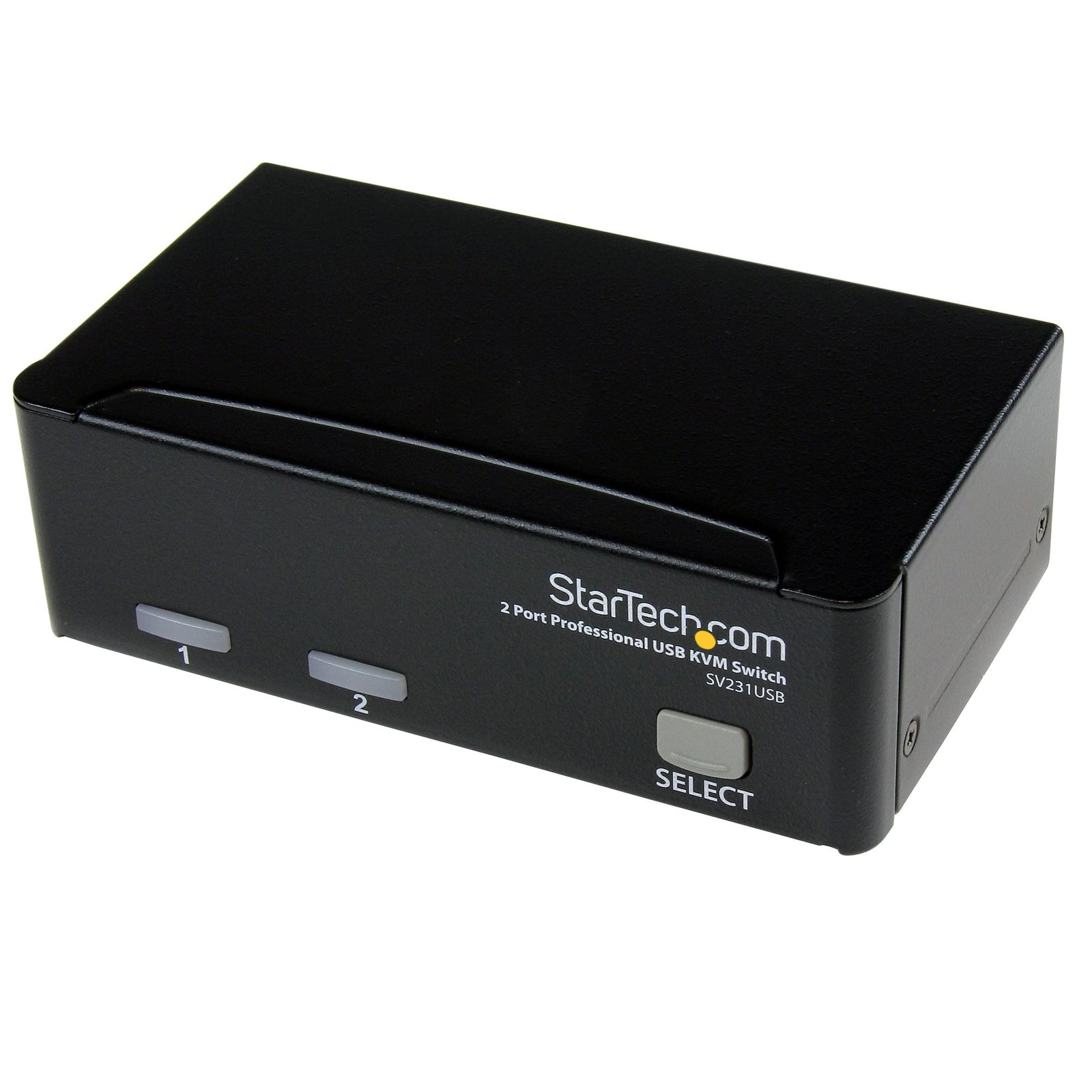 StarTech 2 Port Professional USB KVM Switch Kit with Cables | SV231USBGB Switches Startech