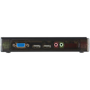 StarTech 4 Port Black USB KVM Switch Kit with Cables and Audio | SV411KUSB Switches Startech
