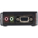 StarTech 4 Port Black USB KVM Switch Kit with Cables and Audio | SV411KUSB StarTech KVM Switches Startech