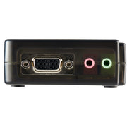 StarTech 4 Port Black USB KVM Switch Kit with Cables and Audio | SV411KUSB Switches Startech