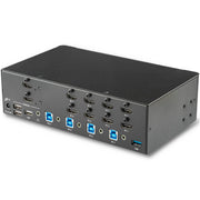 StarTech 4 Port HDMI KVM Switch - 4K 30Hz, Dual Display | SV431DHD4KU Switches Startech