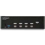 StarTech 4 Port HDMI KVM Switch - 4K 30Hz, Dual Display | SV431DHD4KU Switches Startech