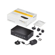 StarTech 4 Port HDMI KVM Switch - 4K 30Hz, Dual Display | SV431DHD4KU Switches Startech