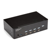 StarTech 4 Port HDMI KVM Switch - 4K 30Hz, Dual Display | SV431DHD4KU Switches Startech