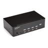 StarTech 4 Port HDMI KVM Switch - 4K 30Hz, Dual Display | SV431DHD4KU