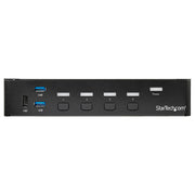 StarTech 4-Port DisplayPort KVM Switch - USB 3.0, 4K 30Hz | SV431DPU3A2 Switches Startech