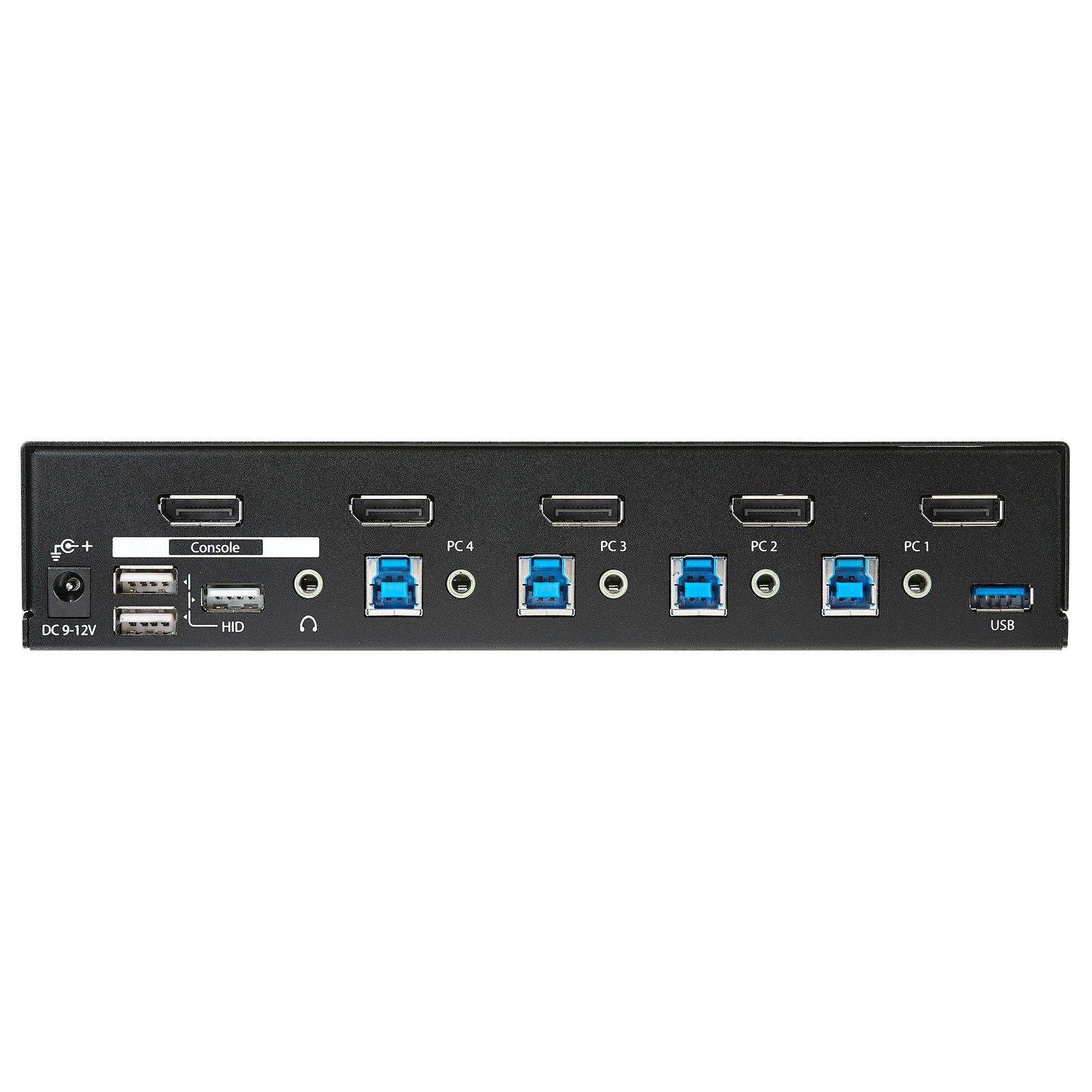 StarTech 4-Port DisplayPort KVM Switch - USB 3.0, 4K 30Hz | SV431DPU3A2 Switches Startech