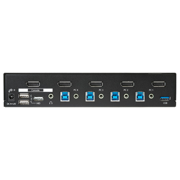 StarTech 4-Port DisplayPort KVM Switch - USB 3.0, 4K 30Hz | SV431DPU3A2 StarTech KVM Switches Startech