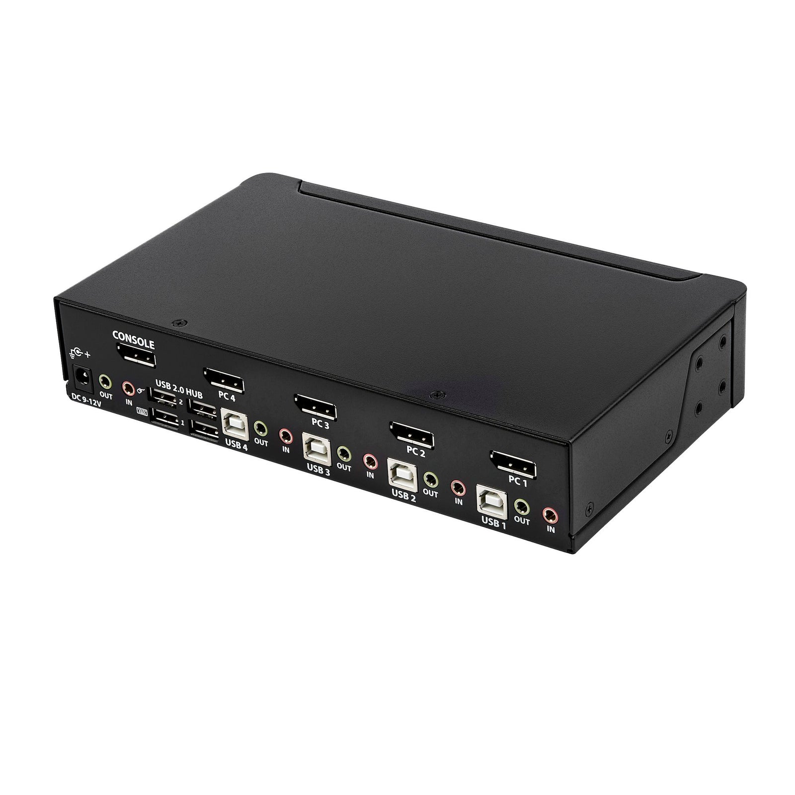 StarTech 4 Port DisplayPort KVM Switch - 4K 60Hz, Single Display | SV431DPUA2 Switches Startech