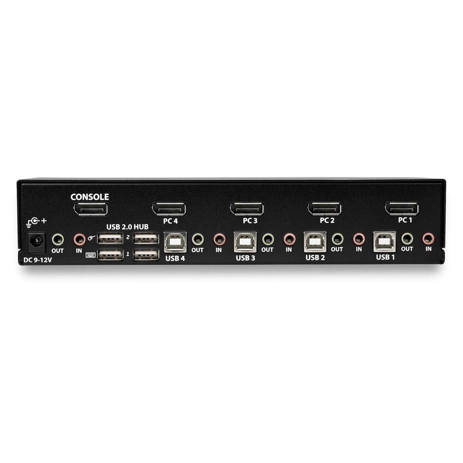 StarTech 4 Port DisplayPort KVM Switch - 4K 60Hz, Single Display | SV431DPUA2 Switches Startech