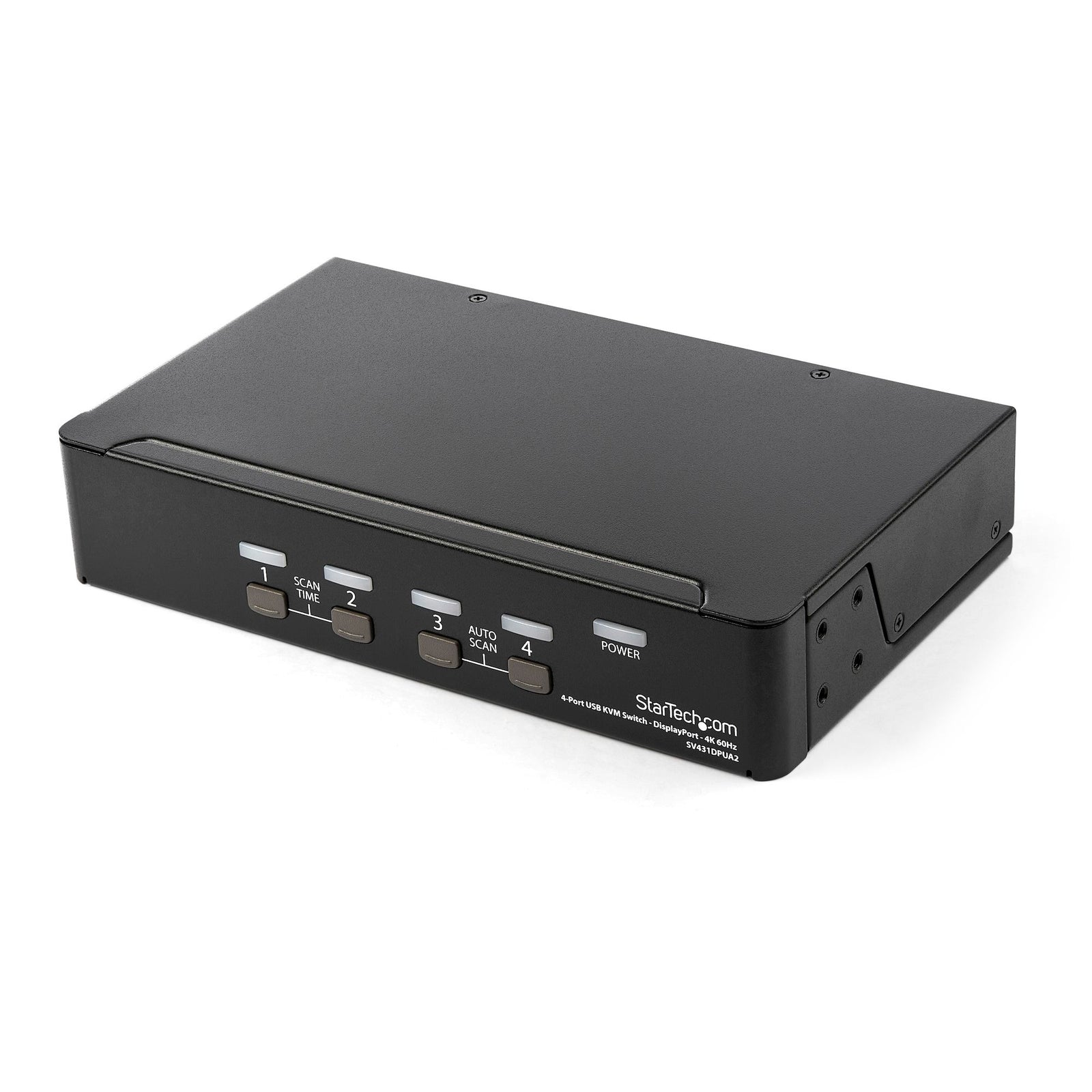 StarTech 4 Port DisplayPort KVM Switch - 4K 60Hz, Single Display | SV431DPUA2 Switches Startech