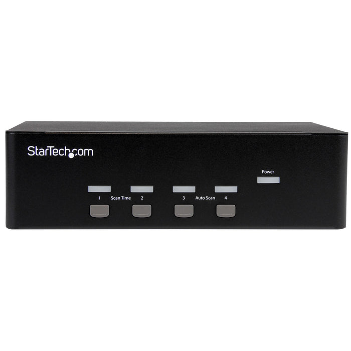 StarTech 4-port KVM Switch with Dual VGA, USB 2.0 | SV431DVGAU2A Switches Startech