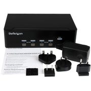 StarTech 4-port KVM Switch with Dual VGA, USB 2.0 | SV431DVGAU2A Switches Startech