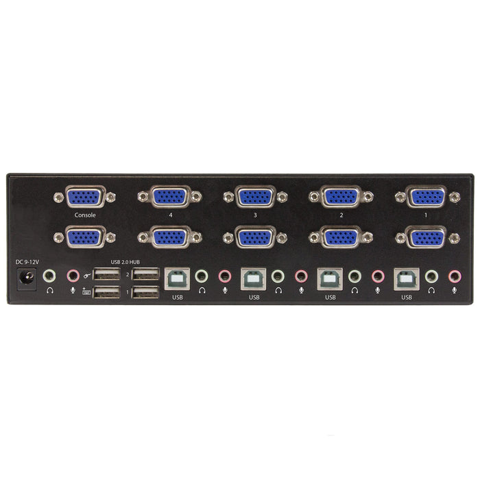 StarTech 4-port KVM Switch with Dual VGA, USB 2.0 | SV431DVGAU2A