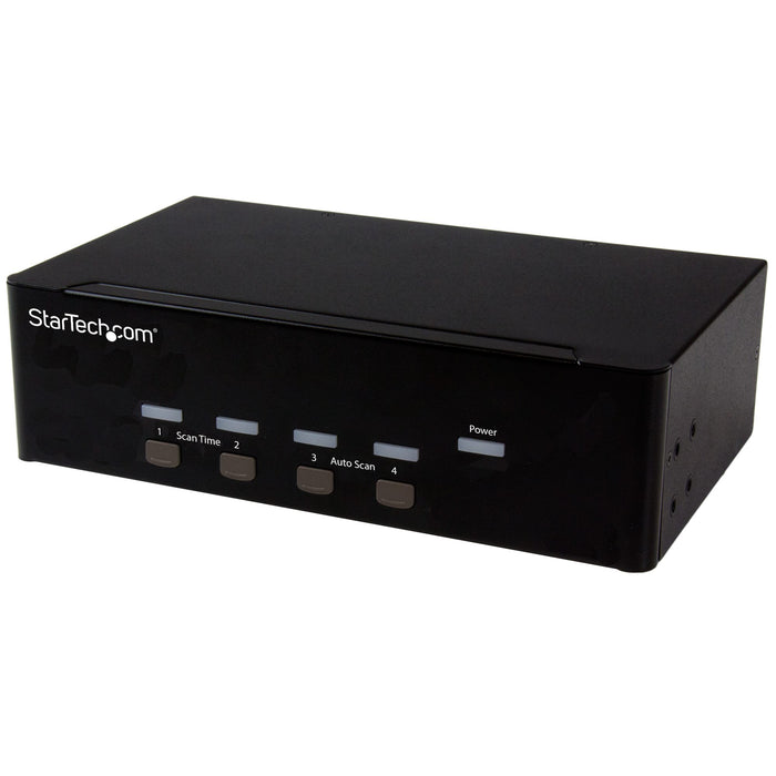 StarTech 4-port KVM Switch with Dual VGA, USB 2.0 | SV431DVGAU2A