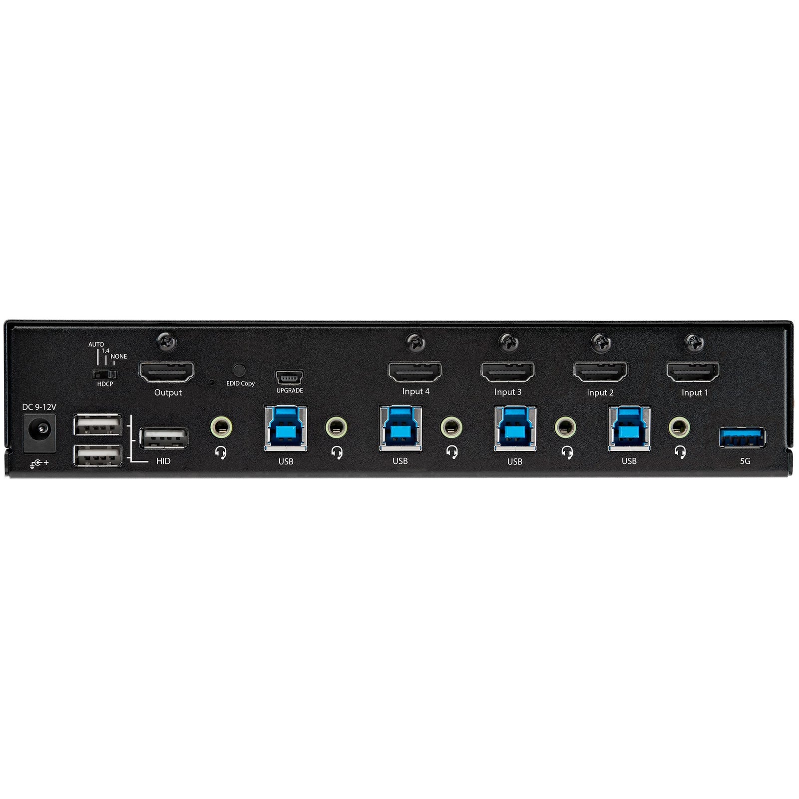 StarTech 4 Port HDMI KVM Switch, Single Monitor 4K 60Hz Ultra HD HDR | SV431HU34K6 Switches Startech