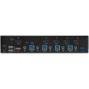 StarTech 4 Port HDMI KVM Switch, Single Monitor 4K 60Hz Ultra HD HDR | SV431HU34K6 Switches Startech